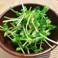 Usako8787's cooksnap of when they made シャキ！ぷちっ！豆苗とツナの胡麻サラダ.