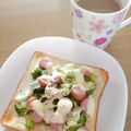 ﾋﾟﾛﾐ♡'s cooksnap of when they made ブロッコリーのチーズトースト♪.