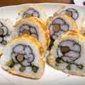 クック8J0LFQ☆'s cooksnap of when they made 太巻き寿司〜椿の花〜.