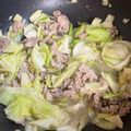 あひるるるる's cooksnap of when they made ご飯が進む♡豚バラとキャベツの味噌炒め.