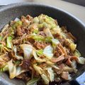 りり苺。's cooksnap of when they made もやしキャベツ豚こまの簡単野菜炒め.