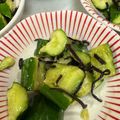 なーなちゃん's cooksnap of when they made きゅうりだけ～塩昆布和え.