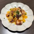 Kinapuku's cooksnap of when they made タコとジャガイモのスペイン風？おつまみ❤.