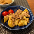 ちゃぴ♥'s cooksnap of when they made 新じゃがと豚ひき肉の✿そぼろ煮✿.