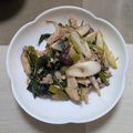 クックマリンクック's cooksnap of when they made ご飯すすむ♪空心菜と豚バラ炒め.