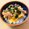 YuuK's cooksnap of when they made レンジで洗い物なし！焼鳥缶で親子丼.