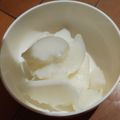 見習いPしんいち☆'s cooksnap of when they made 生クリーム不要!簡単ふわふわバニラアイス.