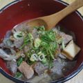 クックE5ZUAP☆'s cooksnap of when they made 簡単もつ煮.