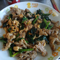 クックELCLSU☆'s cooksnap of when they made 豚とほうれん草と卵のオイスターソース炒め.