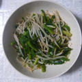 よっきり's cooksnap of when they made もやしとニラのおひたし.