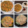 ほか弁ママ's cooksnap of when they made キムチの汁で♫キムチチヂミ♪.
