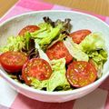 なおミール's cooksnap of when they made サニーレタスとミニトマトのサラダ風ナムル.