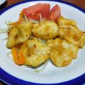 TomoGoQoo's cooksnap of when they made 鶏のピリ辛味噌焼き☆むね肉柔らか～☆.