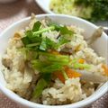 毎日笑顔になる料理's cooksnap of when they made 食物繊維たっぷり！ごぼうの炊き込みご飯♪.