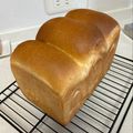 ゆーぽんず's cooksnap of when they made 思わず自分褒め♪生クリーム食パン.