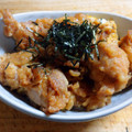 ちくわ君's cooksnap of when they made ♡残り物唐揚げをリメイク♡簡単唐揚げ丼♫.