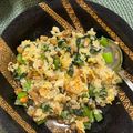 みわうにちゃん's cooksnap of when they made 妊婦レシピ☆小松菜納豆チャーハン.