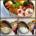かっちゃん杉's cooksnap of when they made お弁当のご飯の中からこんにちは😊.
