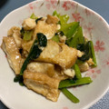 mindoママ's cooksnap of when they made 簡単フライパン☆厚揚げと小松菜の甘辛炒め.