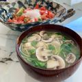 四谷わかば's cooksnap of when they made マッシュルームのお味噌汁.