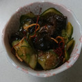 クックパパット's cooksnap of when they made きくらげときゅうりの酢の物 中華風.