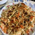 クック49L4Ho☆'s cooksnap of when they made アレンジ素麺☆素麺deチーズチヂミ☆.