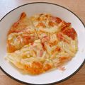 ちリ☆'s cooksnap of when they made ベーコン・チーズinじゃがいものガレット.