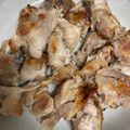 snow012's cooksnap of when they made 柔らかパリパリ！鶏もも肉の塩焼き.