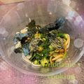 ♪のだめ♪'s cooksnap of when they made モロヘイヤとなめこの 冷たいぶっかけそば.