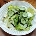 YCHキッチン's cooksnap of when they made レタスときゅうりの塩昆布サラダ.