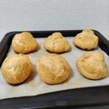 ☆星の瞳☆'s cooksnap of when they made 初めてでも簡単！シュークリームの皮.