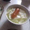 きらり流れ星's cooksnap of when they made 餃子の皮と具でリメイク♪ワンタンスープ.