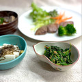 かっちゃん杉's cooksnap of when they made 春菊のごま和え.