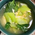 蜂蜜きなこ's cooksnap of when they made 青梗菜と豆腐のかき玉スープ.