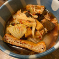 こうせい(=ﾟωﾟ)ﾉ's cooksnap of when they made 茄子油揚げ白菜舞茸の煮物.