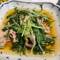 ひろと＾＿＾ママ's cooksnap of when they made 超簡単♪豚肉と水菜のハリハリ煮.