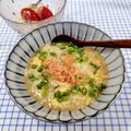 在宅勤務のおじさん's cooksnap of when they made ☆鮭と卵の雑炊☆.