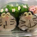 ぐりとぐらの姉's cooksnap of when they made 簡単！ドラえもんのおにぎり弁当♪.