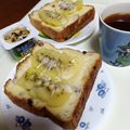 よちりん's cooksnap of when they made キウイのミルキーチーズトースト.