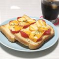 ぱふ's cooksnap of when they made サラダみたいなチーズトースト.