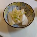 ミロ9607's cooksnap of when they made 何食べ☆シロさんのかぶのサラダ.