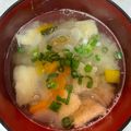 なおすけ151a's cooksnap of when they made 【わが家の定番】かぼちゃの味噌汁.