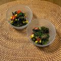 yesmama's cooksnap of when they made 簡単！モロヘイヤとトマトのサラダ.