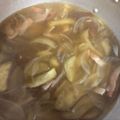 ポムポムポヨコ's cooksnap of when they made ナスとベーコンのとろりんスープ.