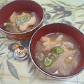 みかかめ's cooksnap of when they made 油揚げと大根と舞茸のお味噌汁。.