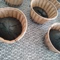 kyoncyan's cooksnap of when they made 黒！グルテンフリー竹炭マフィン☆.