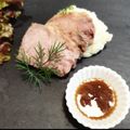 ☆＊お家グルメ工房＊☆'s cooksnap of when they made 自家製ローストビーフ.