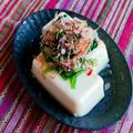 ❤️かわだん❤️'s cooksnap of when they made 冷奴にほうれん草たっぷり♪.