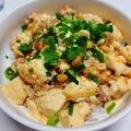 ちょちょこ✫'s cooksnap of when they made 納豆マーボー豆腐.