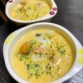 ♪Key♪'s cooksnap of when they made かぼちゃと白菜のガリバタクリーミースープ.